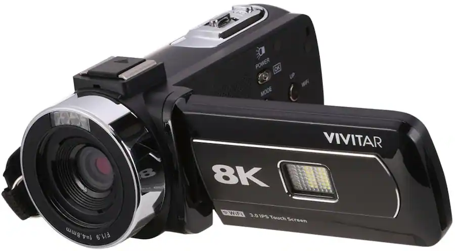 Vivitar 8K Digital Camcorder Black DVR8K-BLK-STK-4 Best Buy