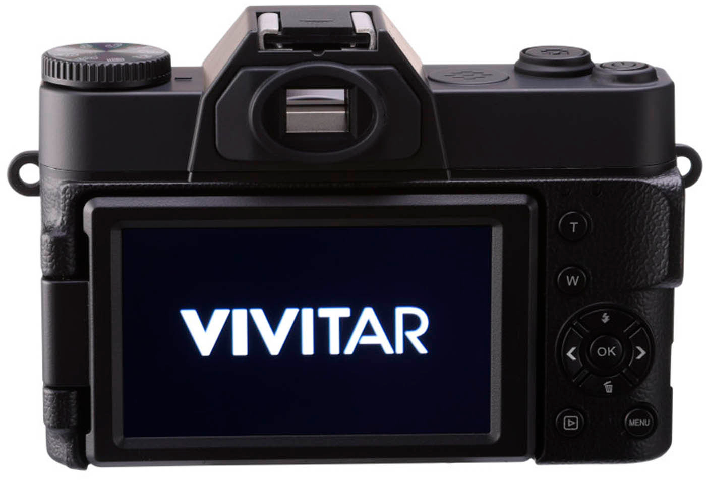 Back View: Vivitar - VECXX101 4K Digital Camera - Black