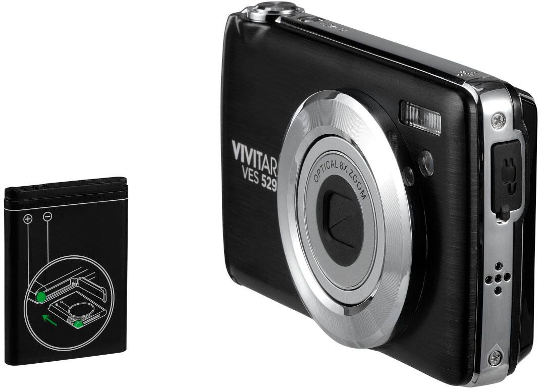 Angle. Vivitar - VES529 16mp Digital Camera - Black.