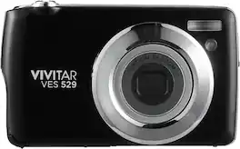 Vivitar - VES529 16mp Digital Camera - Black