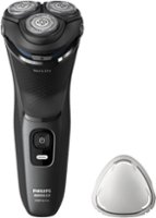 Philips Norelco 3000 Shaver Exclusive, Rechargeable Wet & Dry Shaver with Pop-Up Trimmer - Black - Angle_Zoom