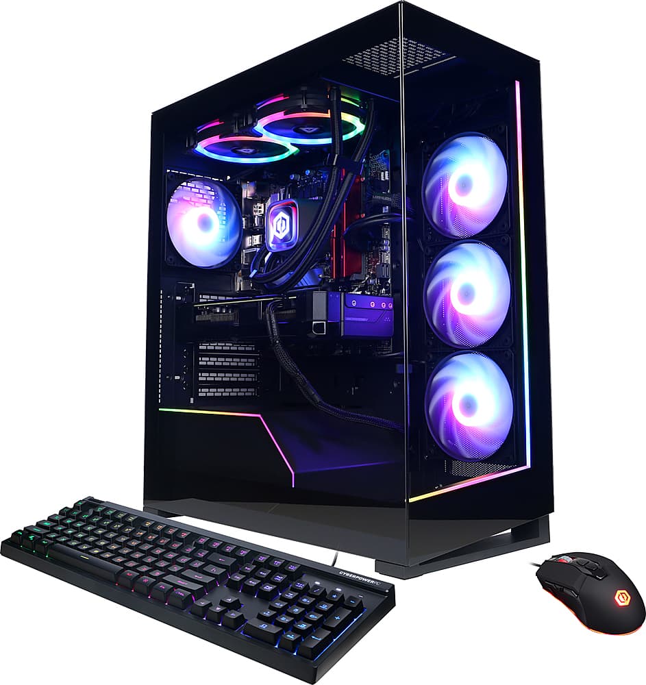 CyberPowerPC Gamer Supreme Gaming Desktop AMD Ryzen 7 7800X3D 32GB 