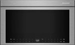 KitchenAid - 1.1 Cu. Ft. Convection Flush Built-In Over-the-Range Microwave with Air Fry Mode - Stainless Steel