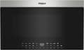 Whirlpool - 1.1 Cu. Ft. Over the Range Microwave with Flush Built-In Design - Stainless Steel