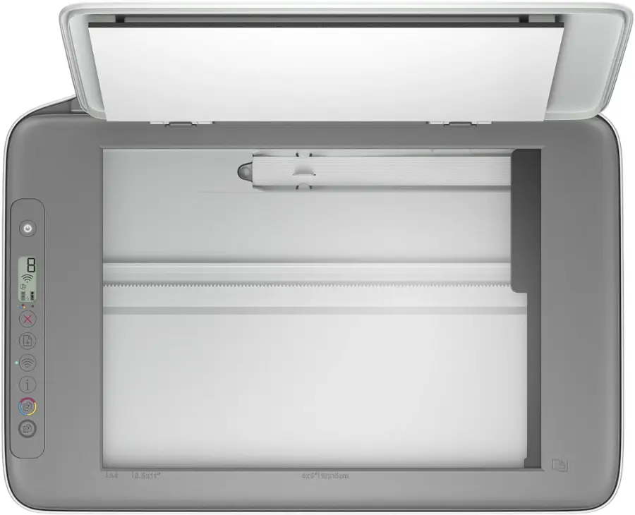 The text on the image reads "X i @ Ad 8.5x1 4x6" 10x15cm 5 ci". This text is likely a description of the printer or a reference to its features. It could be referring to the printer's size, print capabilities, or other specifications. However, without more context or information, it is difficult to accurately interpret the meaning of this text.