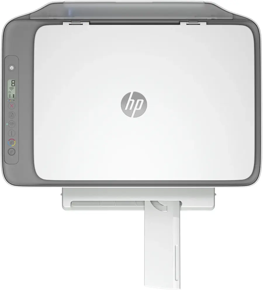 Alt View 13. HP - DeskJet 2855e Wireless All-In-One Inkjet Printer with 3 Months of Instant Ink w/ HP+ - White.