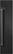 Front. Viking - 7-Series Built-in Referigerator Reversible Door Panel Kit-Includes Professional handle - Cast Black.