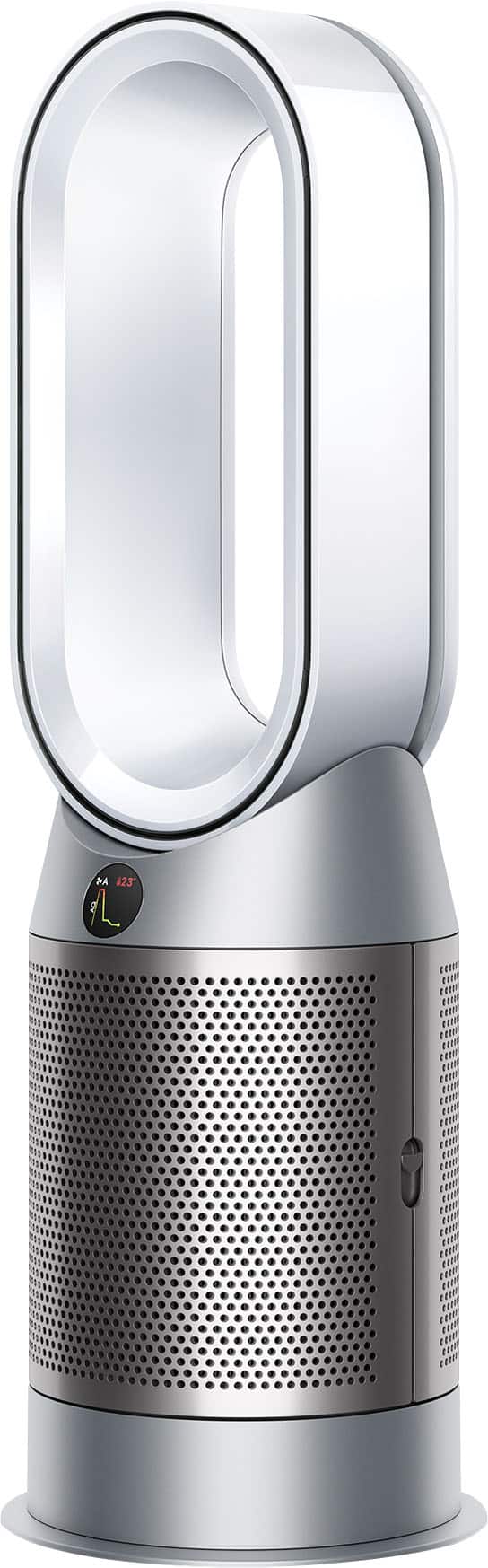 Angle. Dyson - Dyson Hot+Cool Autoreact HP7A Air Purifier - White/Nickel.