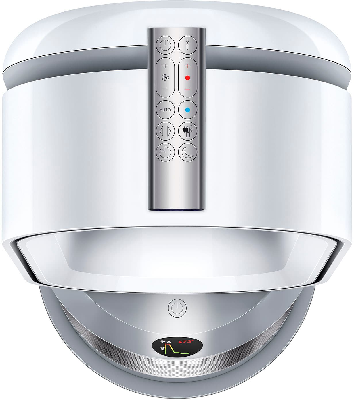 Alt View 15. Dyson - Dyson Hot+Cool Autoreact HP7A Air Purifier - White/Nickel.