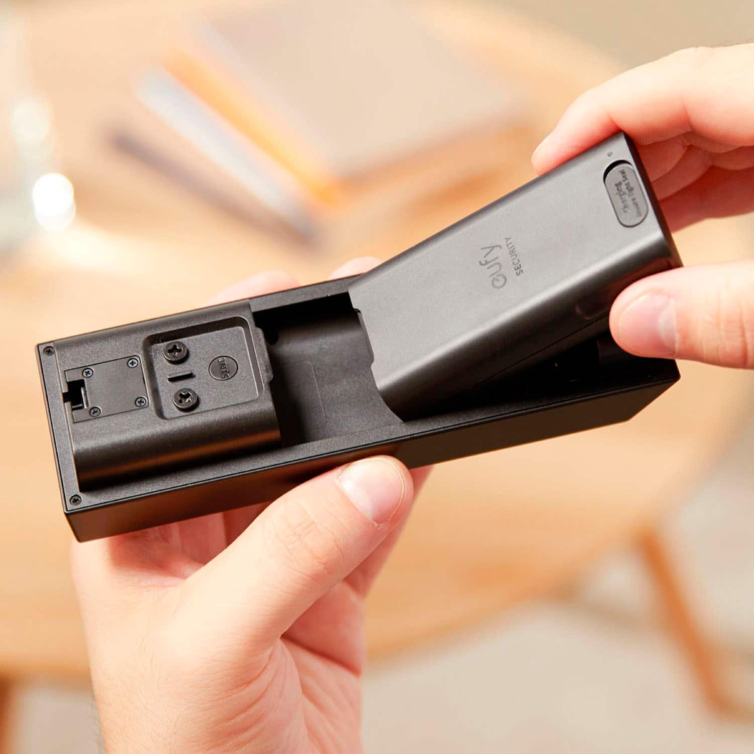 Alt View 1. eufy Security - eufy Security 6,500 mAh Battery Pack For eufy Video Doorbell E340 - Black.