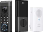 Smart Lock E330 with Chime WiFi Replacement Deadbolt with eufy App|Keypad|Biometric Access - Light Gray