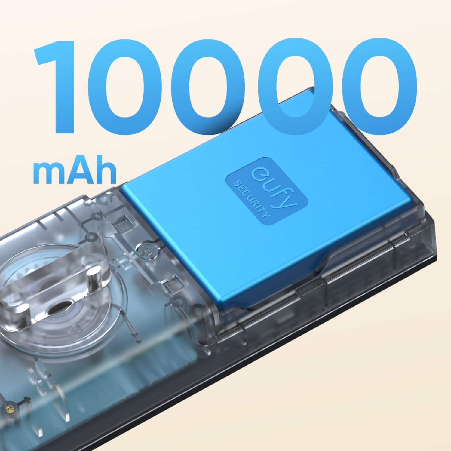 Alt View 17. eufy Security - Smart Lock E330 with Chime WiFi Replacement Deadbolt with eufy App|Keypad|Biometric Access - Light Gray.