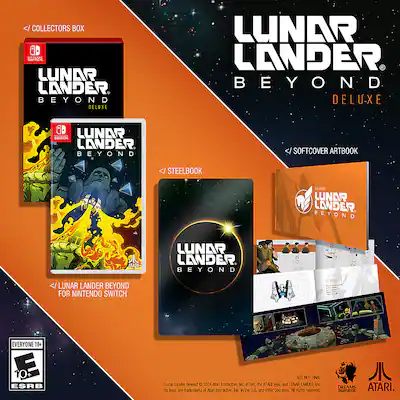 LUNAR LANDER BEYOND Deluxe Switch Euro New (Game In English/Fr/De/Es/It) EUR 54,49 - PicClick IT LUNAR LANDER BEYOND Deluxe Switch Euro New (Game In English/Fr/De/Es/It) EUR 54,49 - PicClick IT