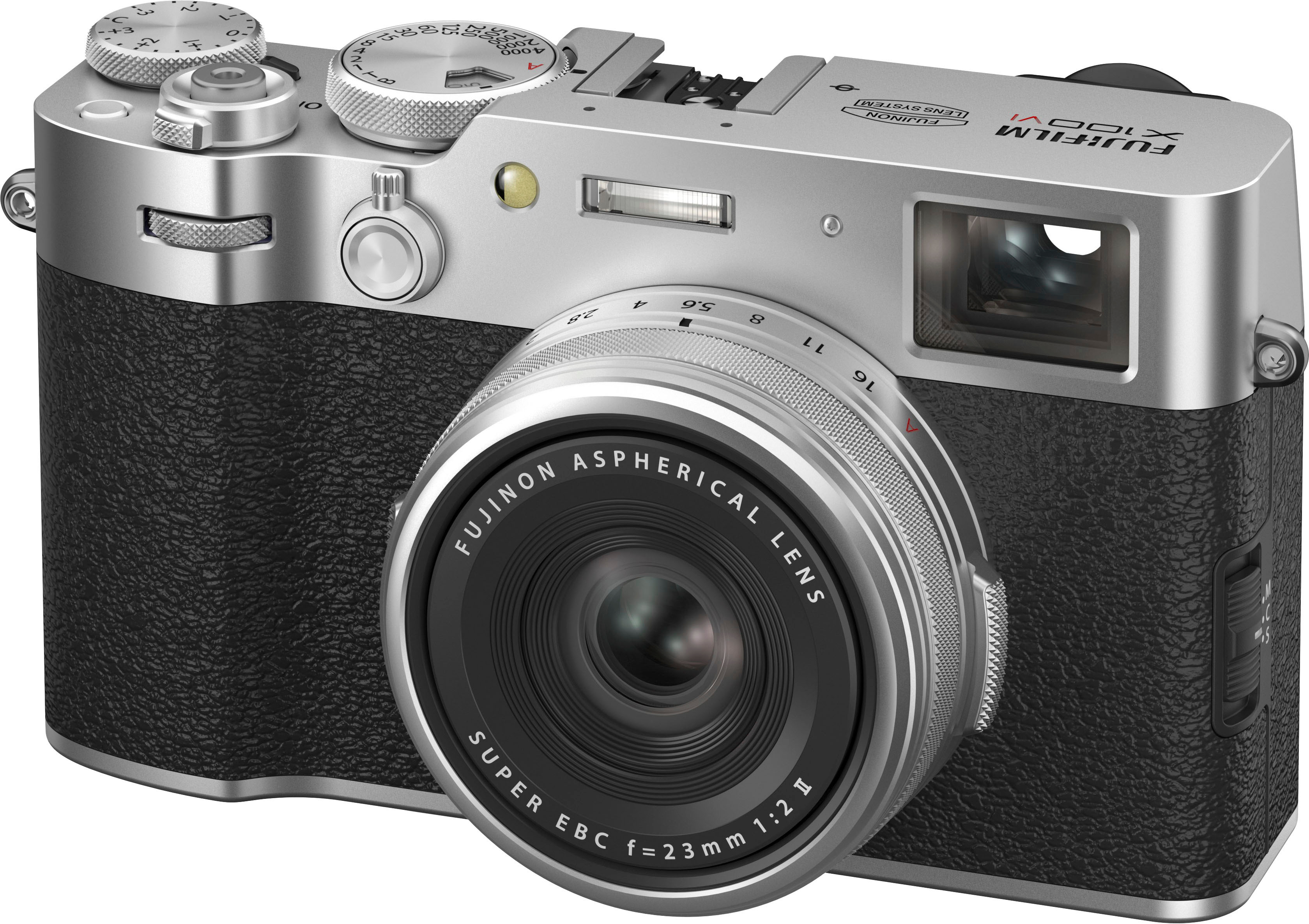 Fujifilm X-Series X100VI 40.2MP Digital Camera Silver 16821822 - Best Buy