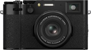 Fujifilm - X-Series X100VI 40.2MP Digital Camera - Black - Front_Zoom