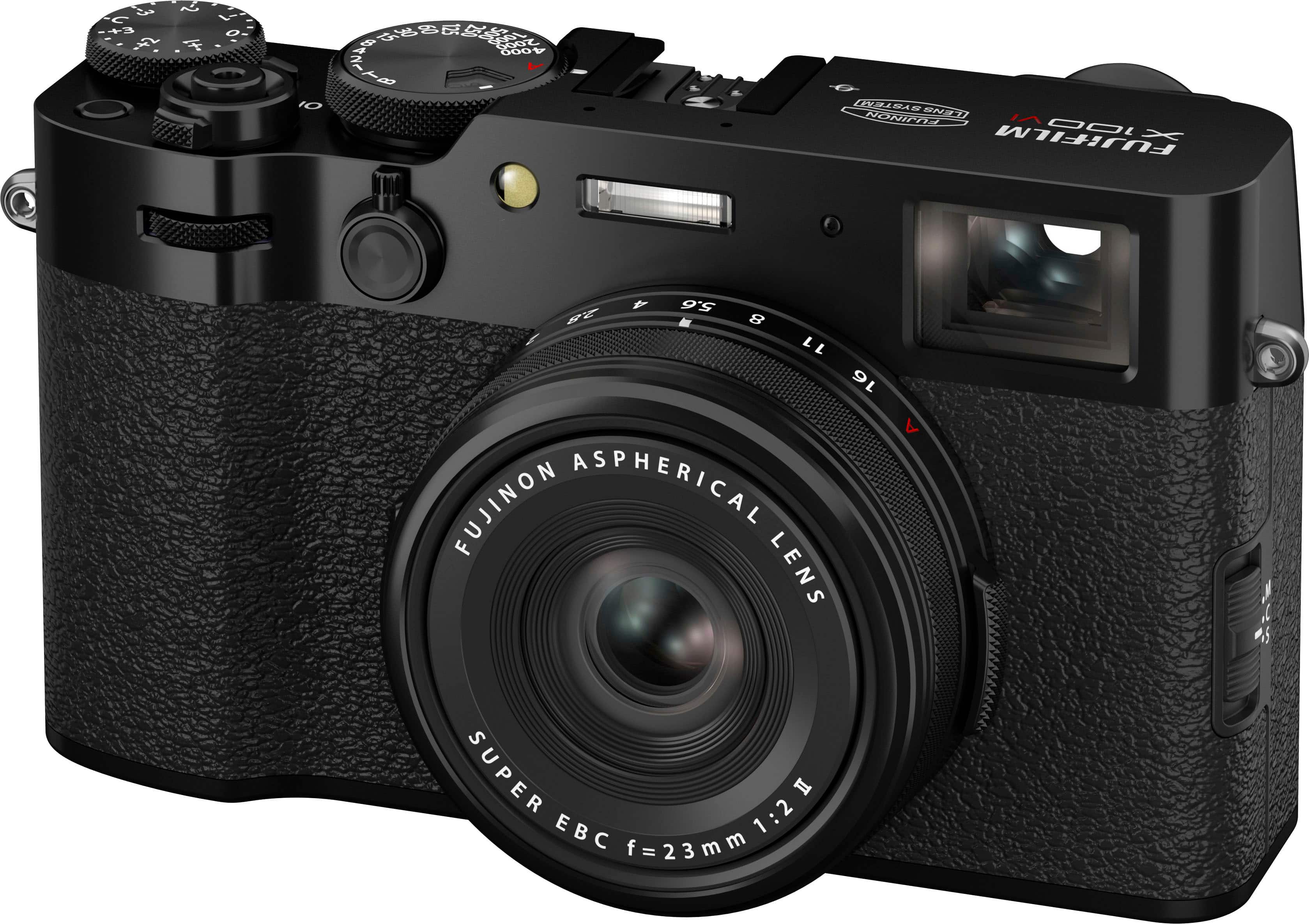 Alt View 1. Fujifilm - X-Series X100VI 40.2MP Digital Camera - Black.