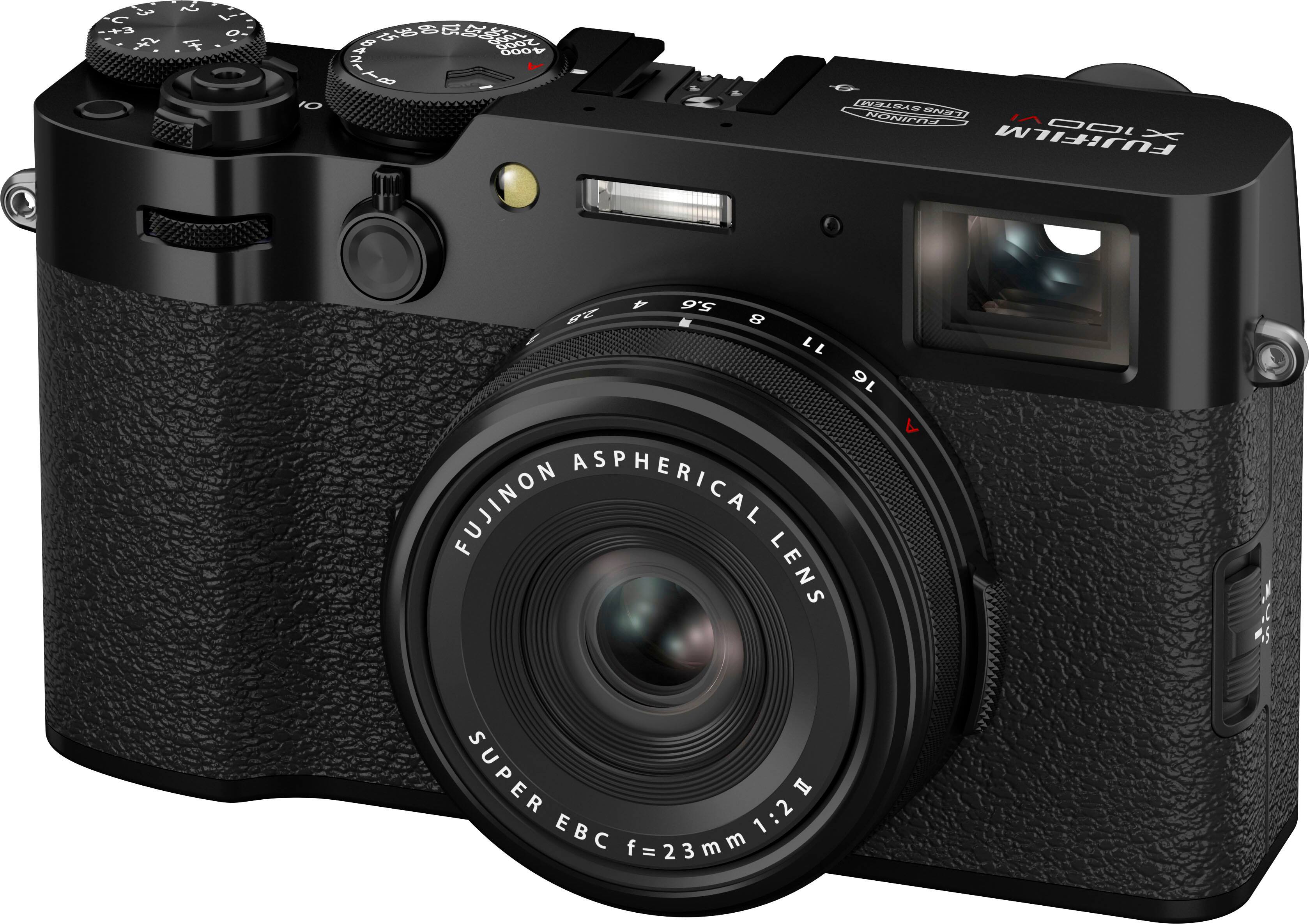 Alt View 1. Fujifilm - X-Series X100VI 40.2MP Digital Camera - Black.