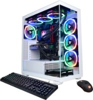 CyberPowerPC - Gamer Supreme Gaming Desktop - Intel Core i9-14900KF - 64GB Memory - NVIDIA GeForce RTX 4080 SUPER 16GB - 4TB SSD - White - Front_Zoom