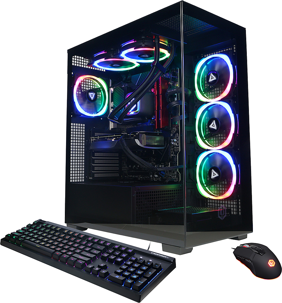 CyberPowerPC - Gamer Supreme Gaming Desktop - AMD Ryzen 9 7900X