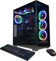 CyberPowerPC - Gamer Supreme Gaming Desktop - AMD Ryzen 9 7900X - 64GB Memory - NVIDIA GeForce RTX 4080 SUPER 16GB - 4TB SSD - Black - Front_Zoom