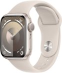 Apple Watch Series 9 GPS 41mm Aluminum Case with Starlight Sport Band  (Small/Medium) - Starlight