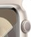 Alt View 1. Apple - Apple Watch Series 9 GPS 45mm Aluminum Case with Starlight Sport Band  (Medium/Large) - Starlight.