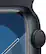Alt View 1. Apple - Apple Watch Series 9 GPS 45mm Aluminum Case with Midnight Sport Band (Small/Medium) - Midnight.
