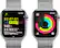Alt View 6. Apple - Apple Watch Series 9 GPS + Cellular 41mm Stainless Steel Case with Silver Milanese Loop - Silver.