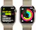 Alt View 6. Apple - Apple Watch Series 9 GPS + Cellular 41mm Stainless Steel Case with Gold Milanese Loop - Gold.