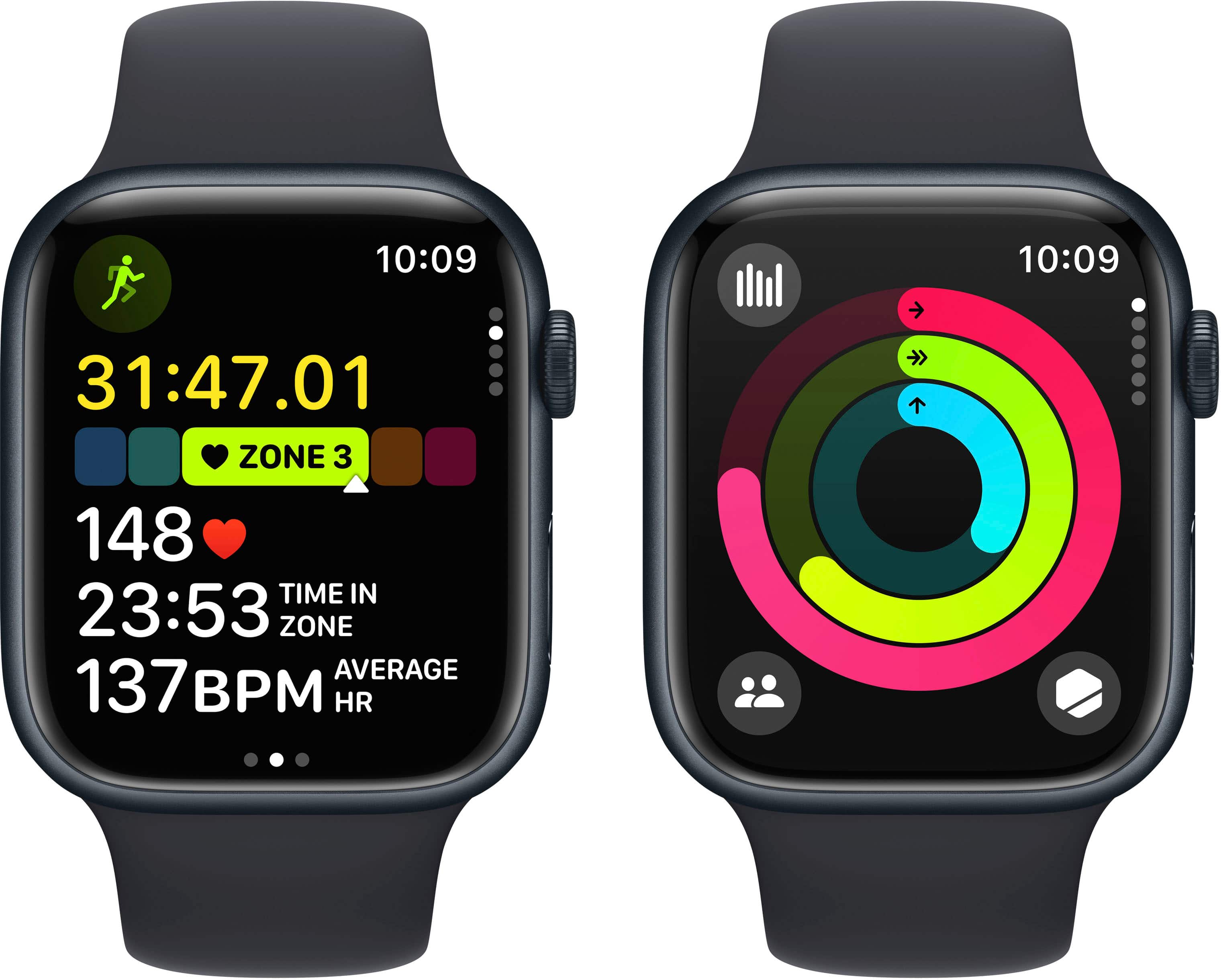 Apple Watch Series 9 GPS + Cellular 45mm Aluminum Case with Apple Watch Series 9 GPS + Cellular 45mm Aluminum Case with