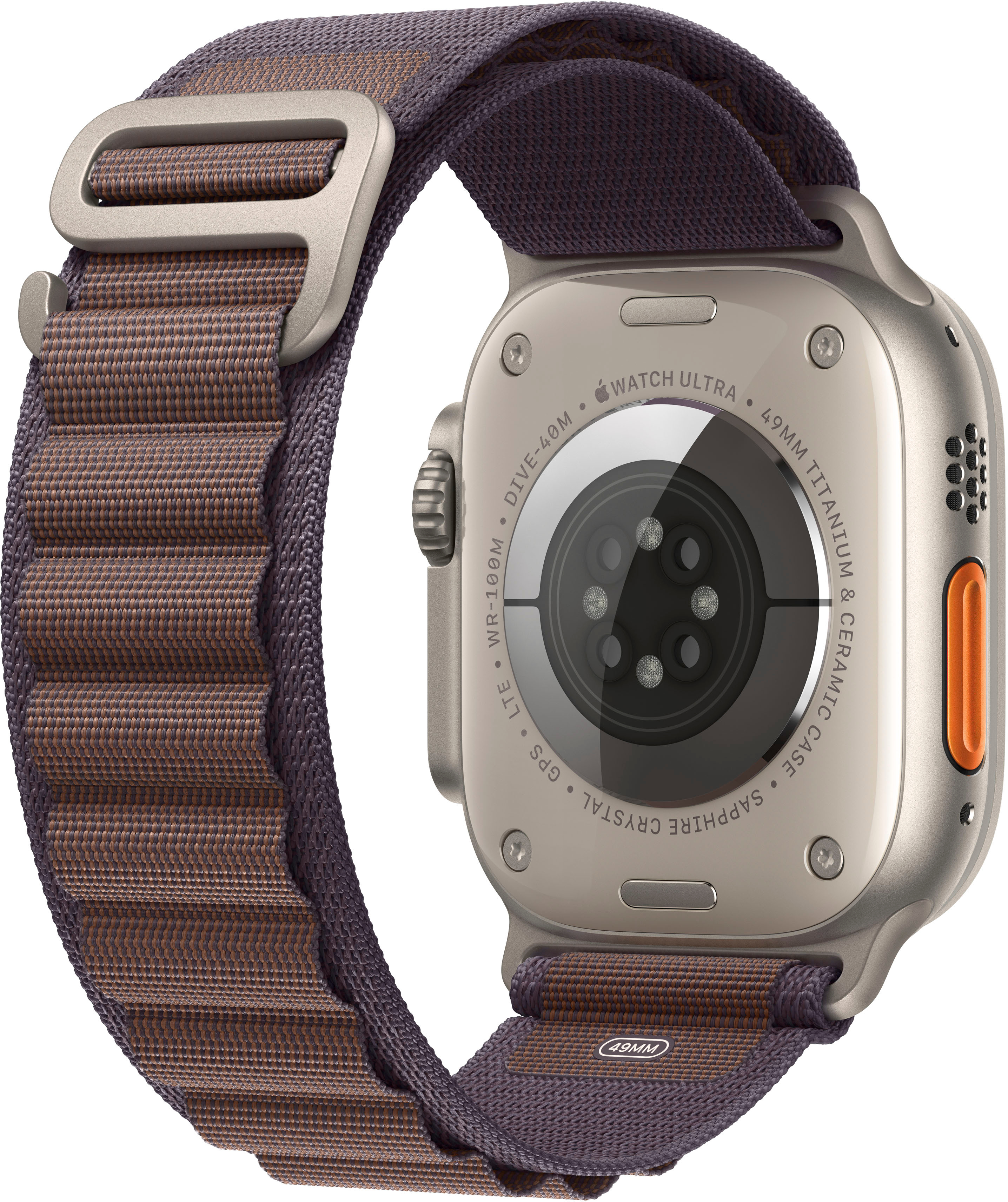 Apple Watch Ultra 2 GPS + Cellular 49mm Titanium Case with Indigo Alpine  Loop (Small) Titanium MRER3LW/A - Best Buy