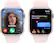 Alt View 4. Apple - Apple Watch Series 9 GPS + Cellular 45mm Aluminum Case with Light Pink Sport Band (Small/Medium) - Pink.