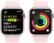 Alt View 6. Apple - Apple Watch Series 9 GPS + Cellular 45mm Aluminum Case with Light Pink Sport Band (Small/Medium) - Pink.