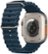Alt View 1. Apple - Apple Watch Ultra 2 GPS + Cellular 49mm Titanium Case with Blue Ocean Band - Titanium.