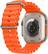 Alt View 1. Apple - Apple Watch Ultra 2 GPS + Cellular 49mm Titanium Case with Orange Ocean Band - Titanium.