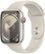 Front Zoom. Apple Watch Series 9 GPS + Cellular 45mm Aluminum Case with Starlight Sport Band  (Small/Medium) - Starlight (Verizon).