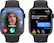 Alt View 4. Apple - Apple Watch Series 9 GPS + Cellular 45mm Aluminum Case with Midnight Sport Band (Medium/Large) - Midnight.