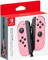 Nintendo - Joy-Con (L)/(R) - Pastel Pink - Front_Zoom