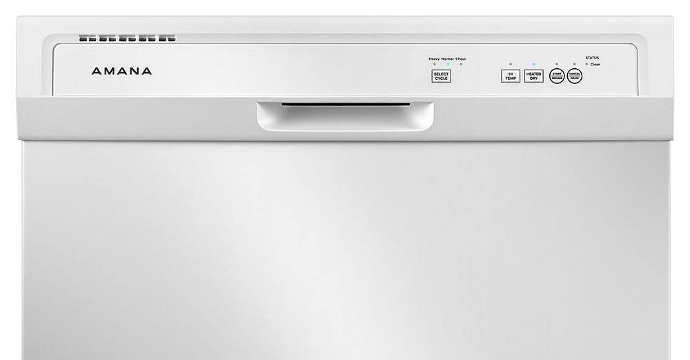 Alt View 12. Amana - 24" Built-In Dishwasher - White.