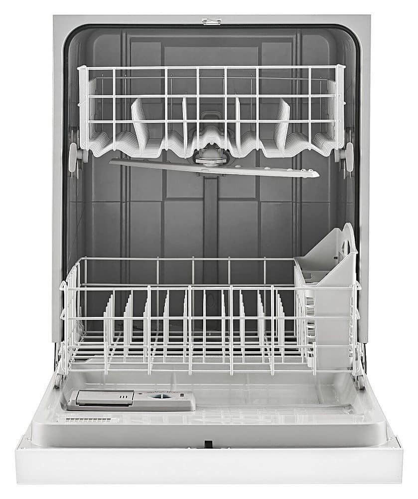 Alt View 1. Amana - 24" Built-In Dishwasher - White.