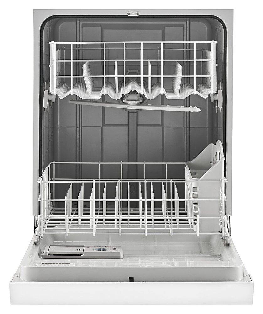 Alt View 1. Amana - 24" Built-In Dishwasher - White.