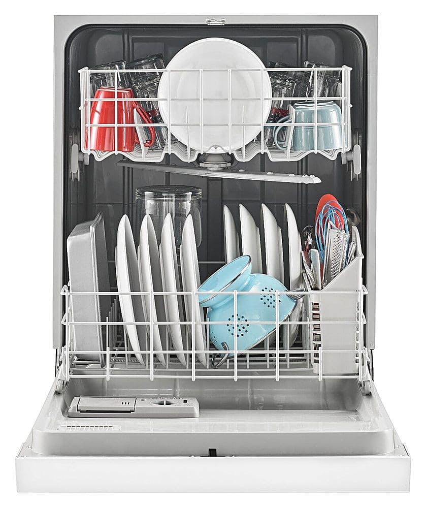 Alt View 2. Amana - 24" Built-In Dishwasher - White.