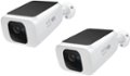 Front Zoom. eufy Security - SoloCam S40 2 Outdoor Wireless 2K 8GB Security Cameras with Integrated Solar Panel - White.