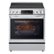Alt View Zoom 1. LG - 6.3 Cu. Ft. Slide-In Electric True Convection Range with EasyClean and Air Fry - Stainless Steel.