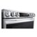 Alt View Zoom 22. LG - 6.3 Cu. Ft. Slide-In Electric True Convection Range with EasyClean and Air Fry - Stainless Steel.