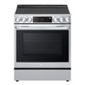 Alt View Zoom 2. LG - 6.3 Cu. Ft. Slide-In Electric True Convection Range with EasyClean and Air Fry - Stainless Steel.