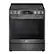 Alt View 2. LG - 6.3 Cu. Ft. Slide-In Electric True Convection Range with EasyClean and Air Fry - PrintProof Black Stainless Steel.
