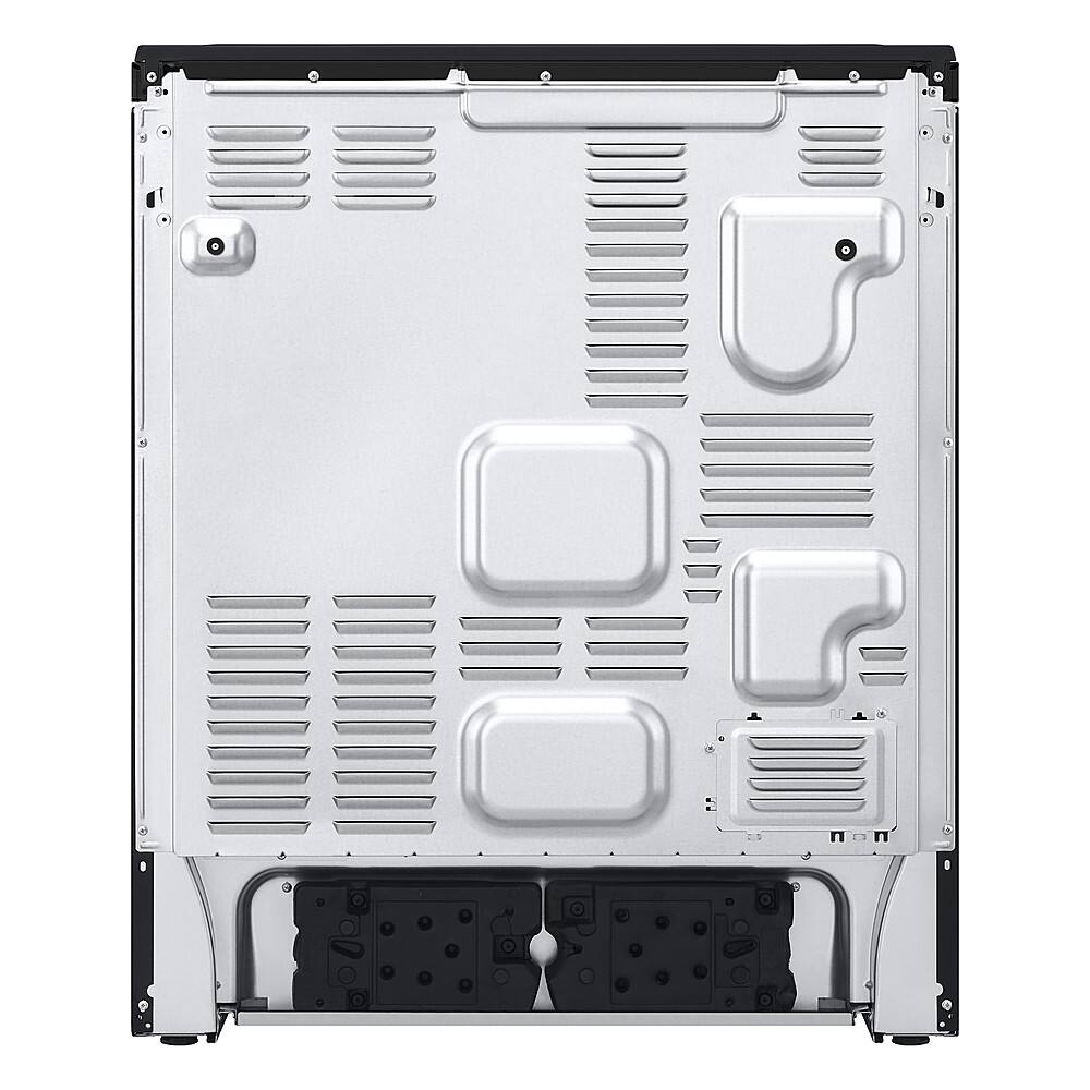 Alt View 32. LG - 6.3 Cu. Ft. Slide-In Electric True Convection Range with EasyClean and Air Fry - PrintProof Black Stainless Steel.