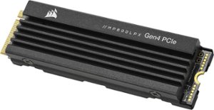 CORSAIR - MP600 PRO LPX 4TB Internal SSD PCIe Gen 4 x4 NVMe with Heatsink for PS5 - Front_Zoom