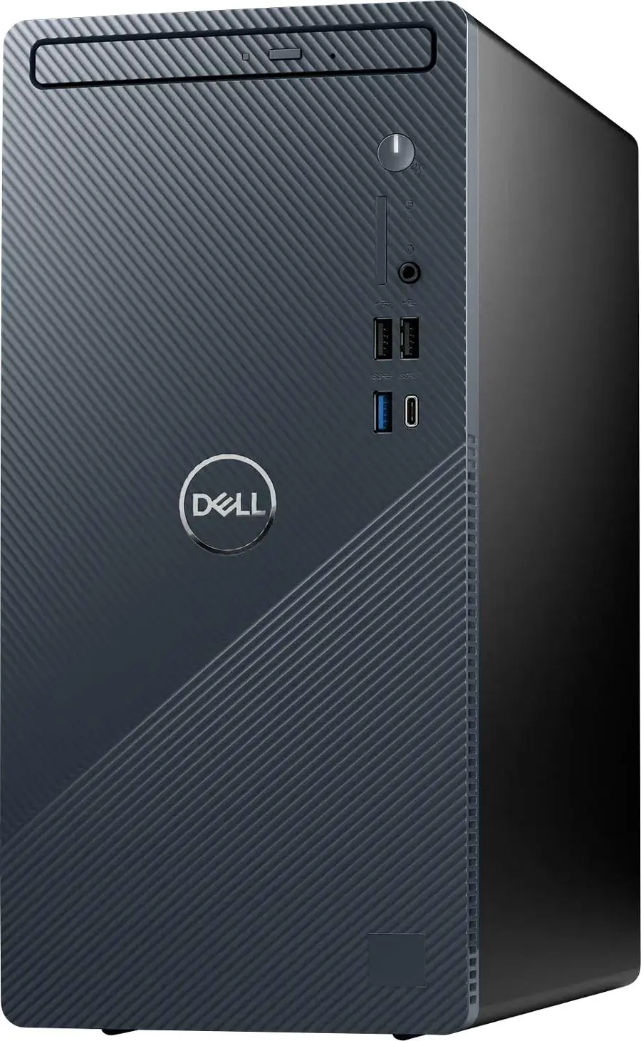 Angle. Dell - Inspiron Desktop (3030) - Intel Core i7 processor (14 gen) - 16GB Memory - 1TB SSD - Mist Blue.